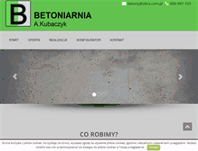 Tablet Screenshot of betony.obra.com.pl